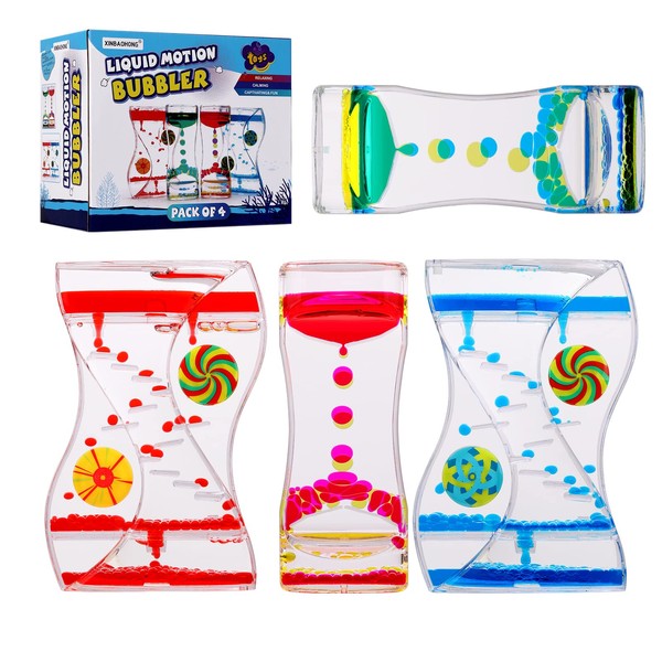 XINBAOHONG Liquid Motion Bubbler Sensory Toy for Kids and Adults