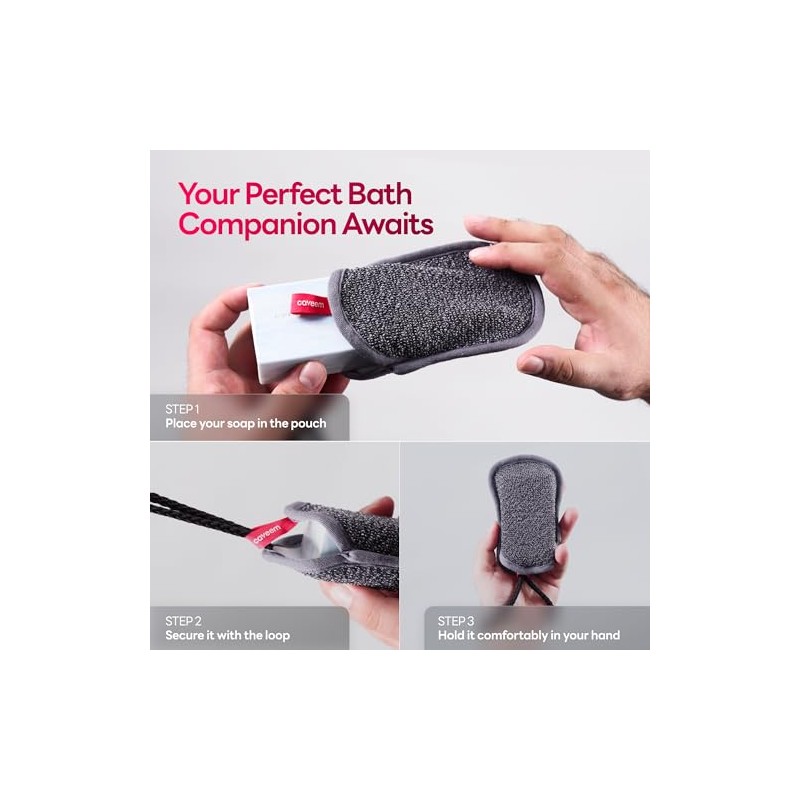 Caveem - Bolsa protectora de jabón, bolsa de jabón para