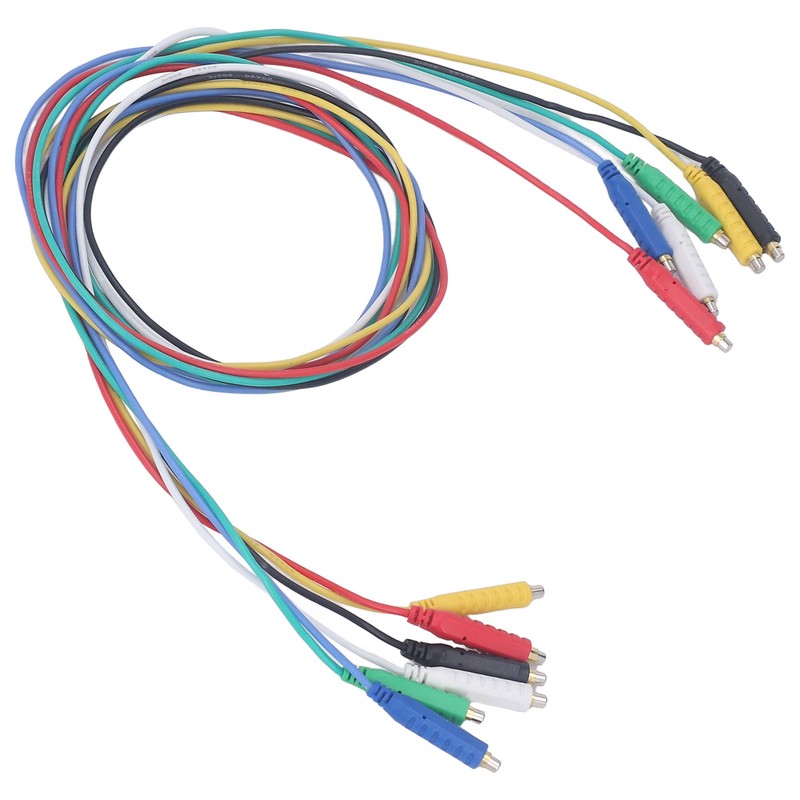 6PCS Magnetic Test Leads Silicone Soft Flexible Jumper Test Wires