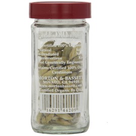Morton & Bassett Organic Cardamom, .9-Ounce Jars (Pack of 3)