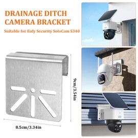 Security SoloCam S340 Gutter Mount for Security SoloCam S340 Security Camera Corner Mount
