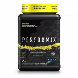Performix | CARBON Super Carb Energy Powder w/Glutamine Beads | Blue Ice (4) LBS