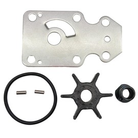 SeaSierra 63V-44352-00 Outboard Water Pump lmpeller Kits Replacement Yamaha 4 Stroke 9.9-20HP Marine Motors with Tube O-Ring Gasket Key Sierra 18-3040