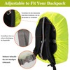 PINEPAN Backpack Rain Cover Waterproof Backpack Protector with Reflective Strips