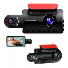 EGTMA Cámara Doble Para Grabación Coche Interna Externa 1080p