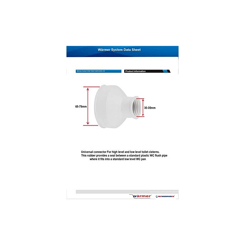 Cuff Unitas White Straight