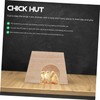 SUPVOX Chicken Wooden for Small Pets Cozy Hamster Hideout Design