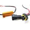 GTR Lighting Resistor T-Harness, 9005/9006 50w, Plug and Play Fix
