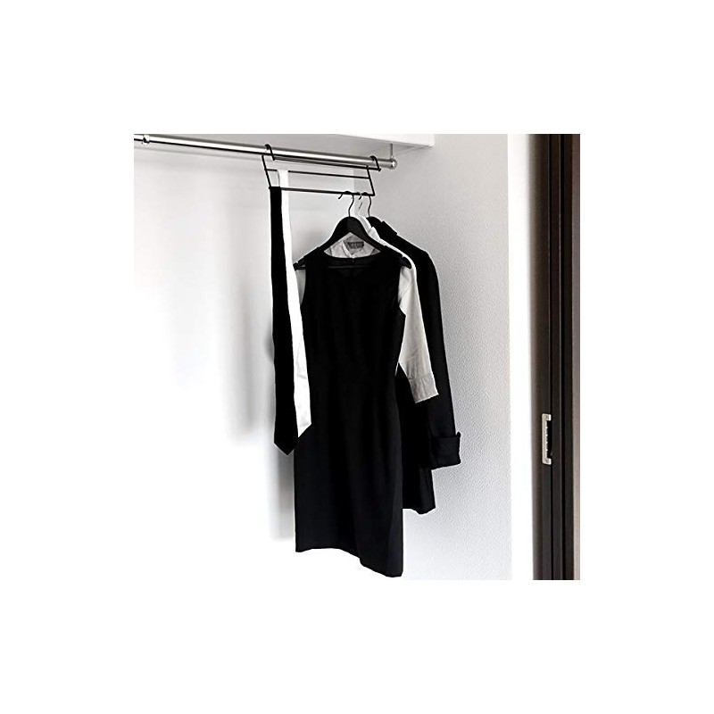 Hangers, Clothes Storage Up Hangers, Set of 2 (Brown)