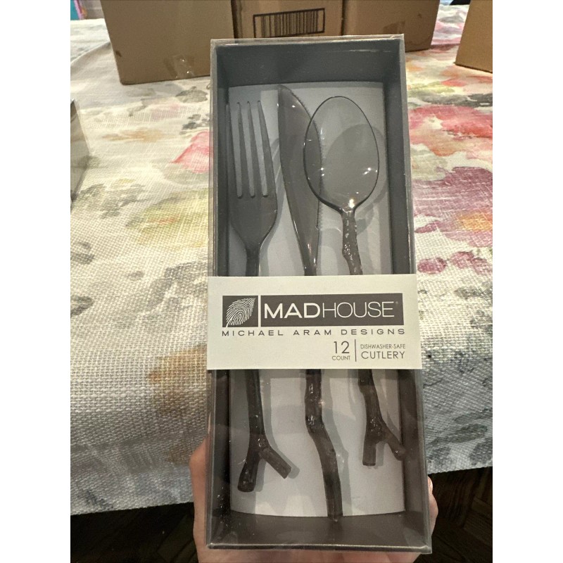 Michael Aram MadHouse Michael Aram Designs Grey Plastic Twigs Design