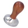 58mm Flat Base Coffee Tamper Manual Stainless Steel Coffee Powder