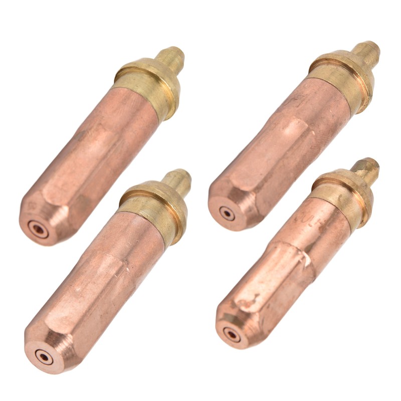 4Pcs Acetylene Cutting Tips Ring Welding Nozzles for Torch High