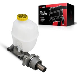 Torchbeam Brake Master Cylinder with Reservoir, Direct Fit Replacement for Dodge Ram 2500 2003-2010, DOT Approved, Aluminum Alloy, Includes Mounting Hardware