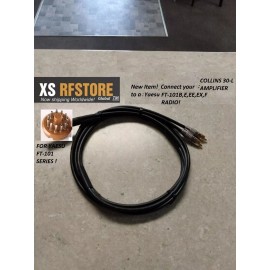 XSRFSTORE TM Collins 30L-1 Ham Radio Linear Amplifier Cable for YAESU FT-101B,E,EE,E