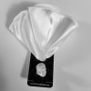 Vavra's NEW - Men's 2-in-1 Pouf Round Pocket Square Hankie