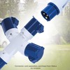 Status 3 Way Splitter Adaptor, 16amp, IP44 Weatherproof – Converts