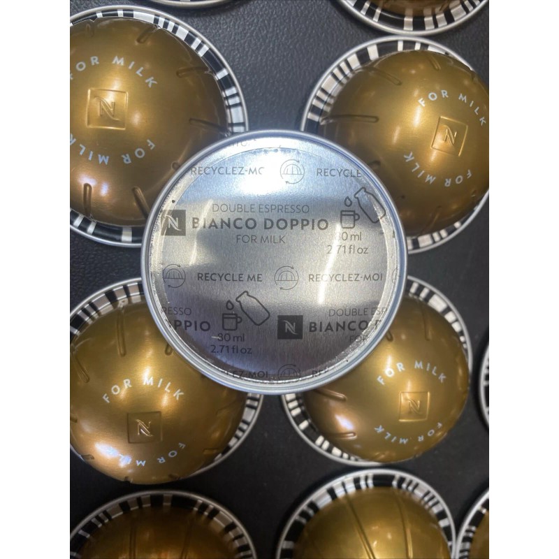 Nespresso Vertuo, Bianco Doppio, Bulk, Loose - 30 Pods