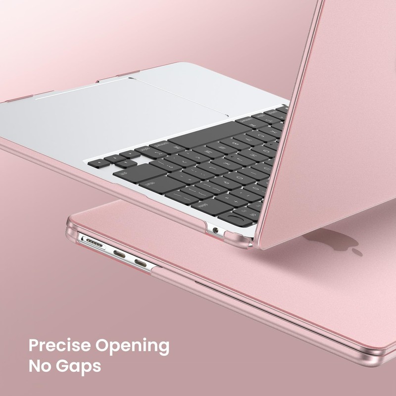 EooCoo Compatible with MacBook Air 13 inch Case M5 2026-2022
