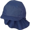 Sterntaler Unisex Children's Peaked Cap with Neck Protection, No Ties,