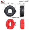 REDSPIDER 1.9 Crawler Tires(4PCS) Mud 1.9 Tires OD 4.72" with