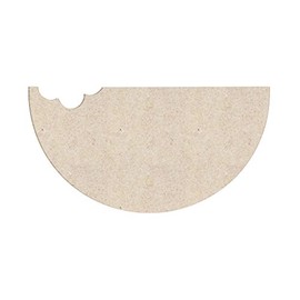 12" Watermelon Unfinished Wood Cutout Shape