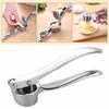 Garlic Press - Ergonomic Garlic Chopper and Ginger Mill -