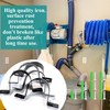 Pertresion Dust Collection Hose and Pipe Holder Adjustable Hangers Bracket,
