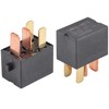Compressor Relay, Black Plastic Compressor Relay Reliable Stable Fuse Relay