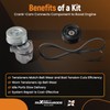 maXpeedingrods Belt Tensioner Kit for Nissan Rogue 08-13 11955JA00C