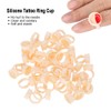Pack of 100 Ink Rings InkCups Microblading Pigment Holder for