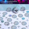Disco Confetti, 240PCS Disco Ball Foil Confetti, Glitter Ball Party