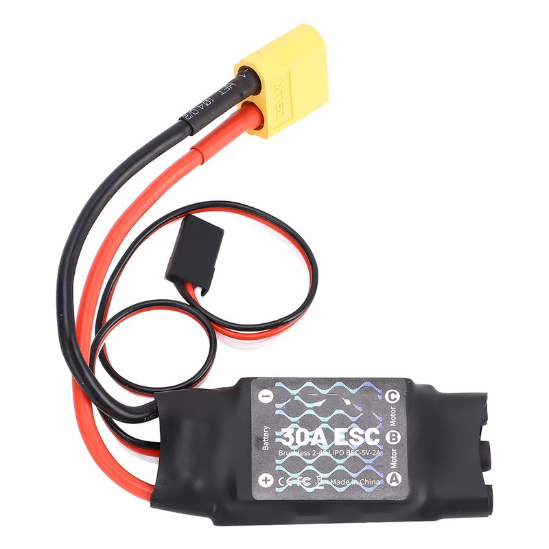 30A ESC Brushless Speed Controller with XT60 3.5mm Plugs for
