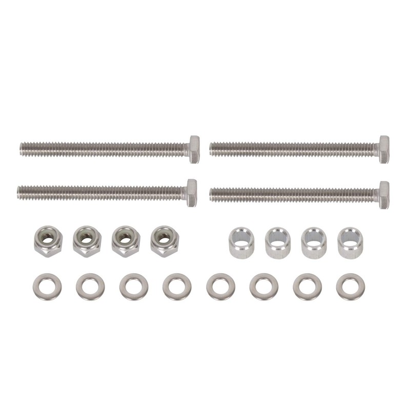 ECOTRIC Deck Anchor Flange Cast Aluminum Above Ground Pool Ladders/Handrails/Slide