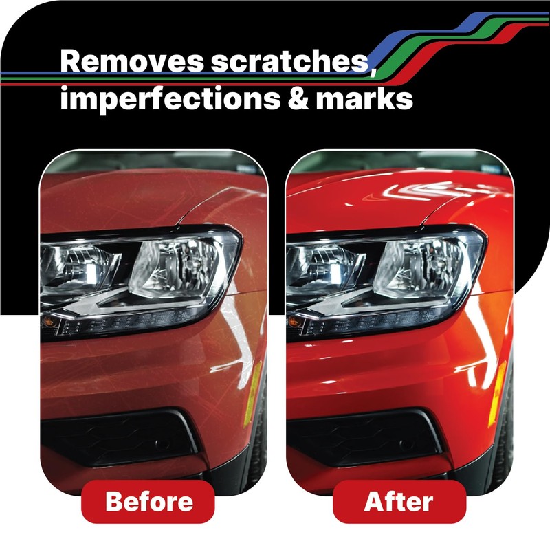LAUCO Step 1 Rapid-Cut Automotive Polishing Compound, Heavy-Cut Formula for