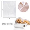 PAPRMA 16 x 20” Food Storage Bags 10 Rolls, Clear