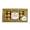 Ferrero Rocher, Premium Gourmet Milk Chocolate Hazelnut, Individually Wrapped Candy