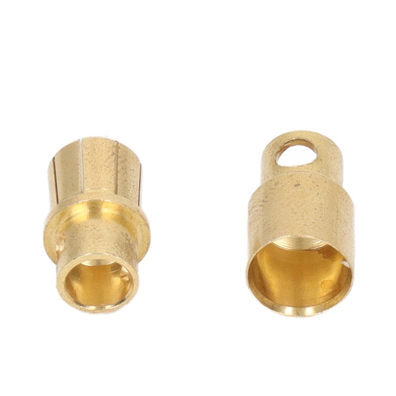 30 Sets Connector Plug 8.0 Gold Plated Brass High Accuracy