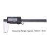 100mm Digital Brake Disc Caliper, Vernier Pointed Ruler Measuring Tool