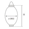 Taka Stamp Lantern 40-7082 Ramen