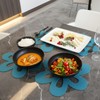 Guduling 8pcs Felt Pan Protectors for Stacking, Pot Protectors, Pan