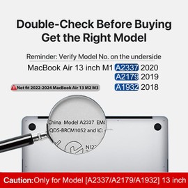 CISSOOK Compatible with MacBook Air 13 inch Case Red 2021 2020 2019 2018 Model A2337 M1 A2179 A1932, Hard Shell Case with Keyboard Cover for M1 Mac Air 13-inch with Touch ID 2021-2018 Release, Red