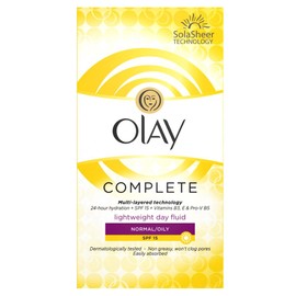 Olay Essentials Complete Care Daily UV Fluid with SPF 15 for Normal to Oily Skin 100 ml