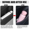 Msyuusr 3PCS Car Cup Holder Insert, Silicone Elastic Flexible Non-Slip
