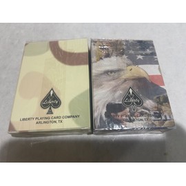 Liberty 2003 Iraqi Most Wanted / Operaton Enduring Freedom, 2/pk playing cards - Sealed