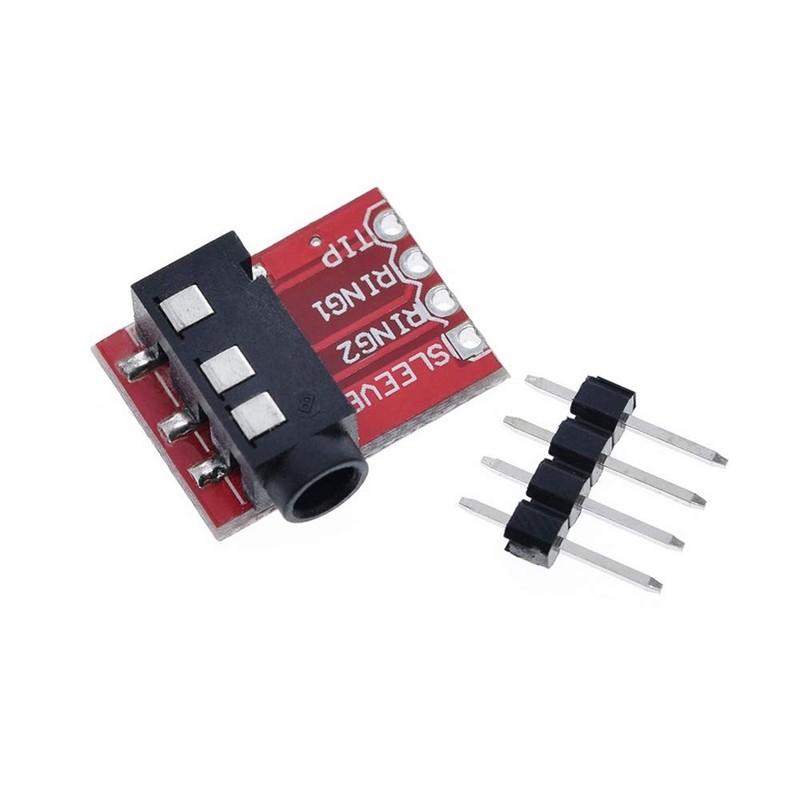 DAOKI 10 Pcs TRRS 3.5mm Audio Jack Breakout Board Headphone