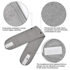 Dokpav 6pcs Diademas Para Cabello, Diadema De Lavado Facial Ajustable Suave, Bandas Para El Cabello Skincare, Diademas Para Mujer,Diadema De Spa...   