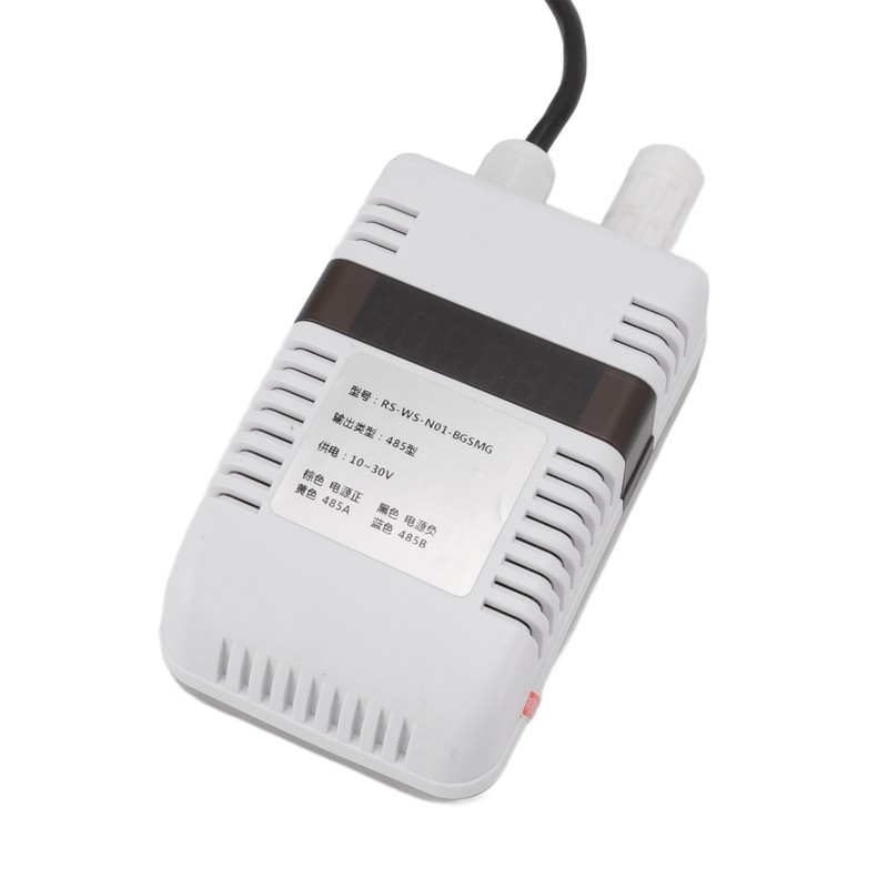 10‑30V Wall Mounted Multi Element Transmitter 485 Mode Temperature Humidity
