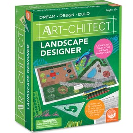 MindWare Art-chitect Landscape Designer for Kids – 3D Landscape Design Kit for Kids Ages 8 and Up – Learn The Basics of Architecture As You Design Start to Finish