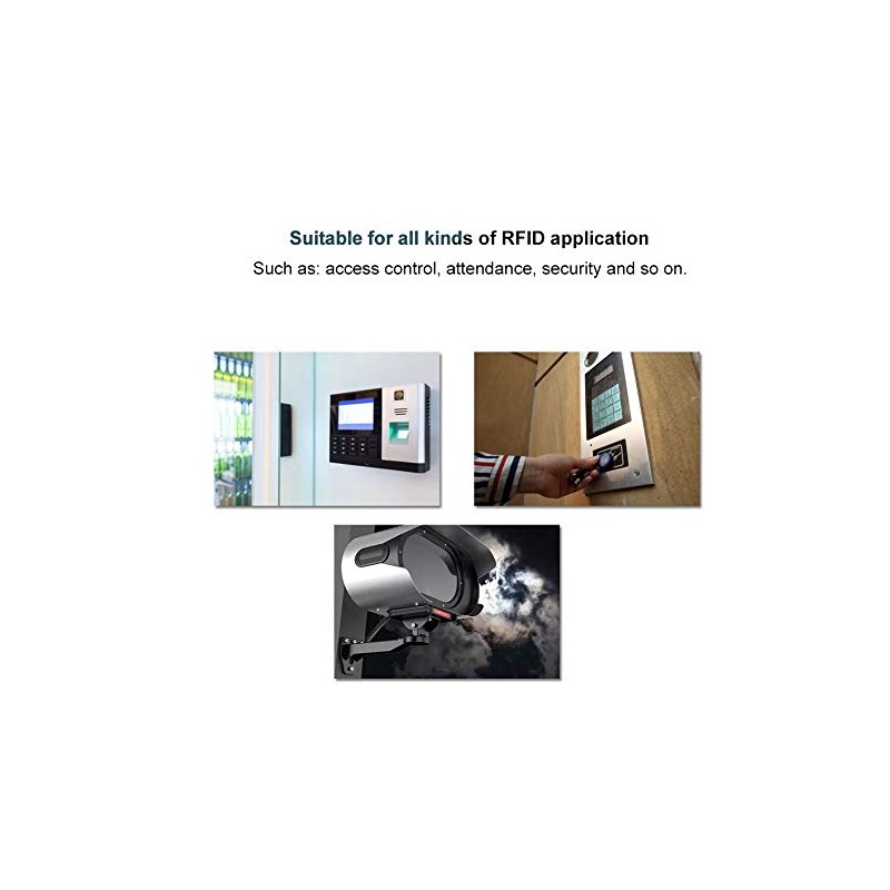 Lector de tarjetas RFID, Lector RFID, No necesita controlador, Oficina