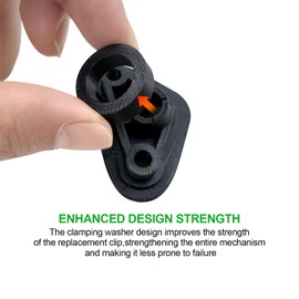 Sun Visor Mount Replacement Clip Compatible with Subaru Forester (2008-2018), Impreza (2010),Outback & CrosstrekSun Visor Repair Bracke Fit for Right Side